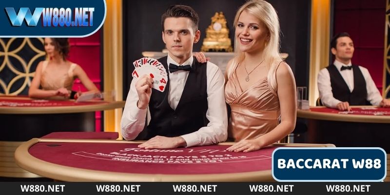 Baccarat - Top game bài đổi thưởng hot nhất W88