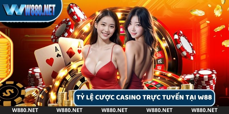 Tỷ lệ thưởng hấp dẫn của sảnh game casino W88